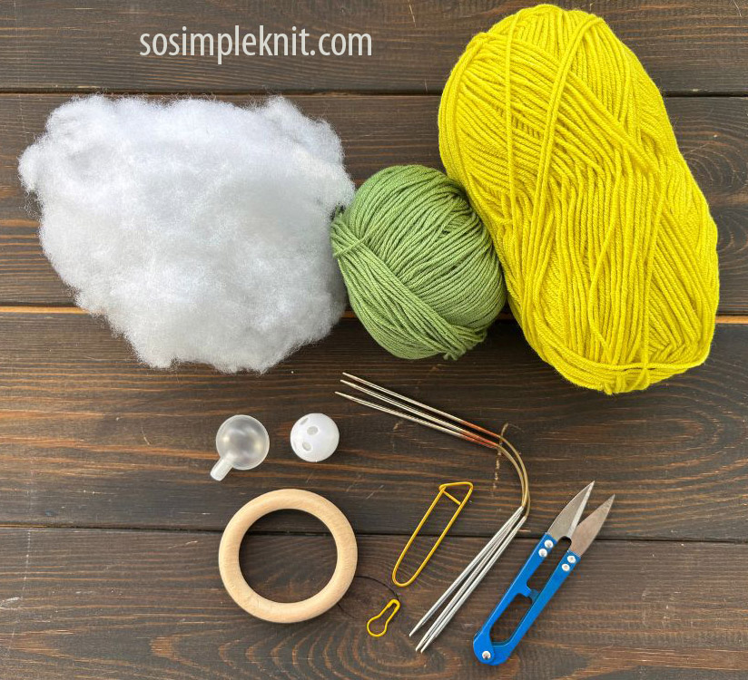 Addi CraSyTrio needles as a part of project